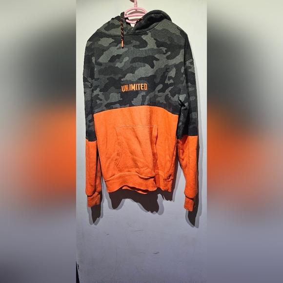 Camo and Orange Bunny Hug - Picture 3 of 4